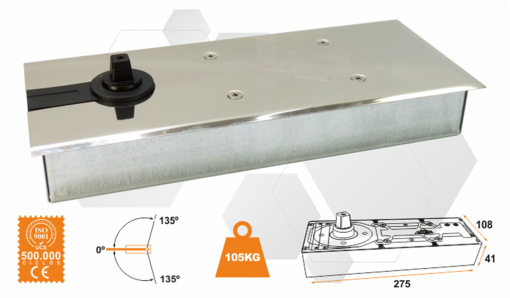 Action - Mola Hidráulica Para Piso - MA 6000