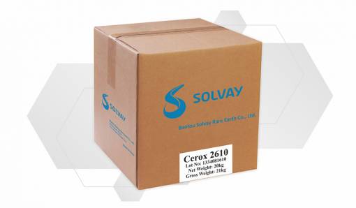 Óxido de Cério Solvay/Rhodia Cerox 2610